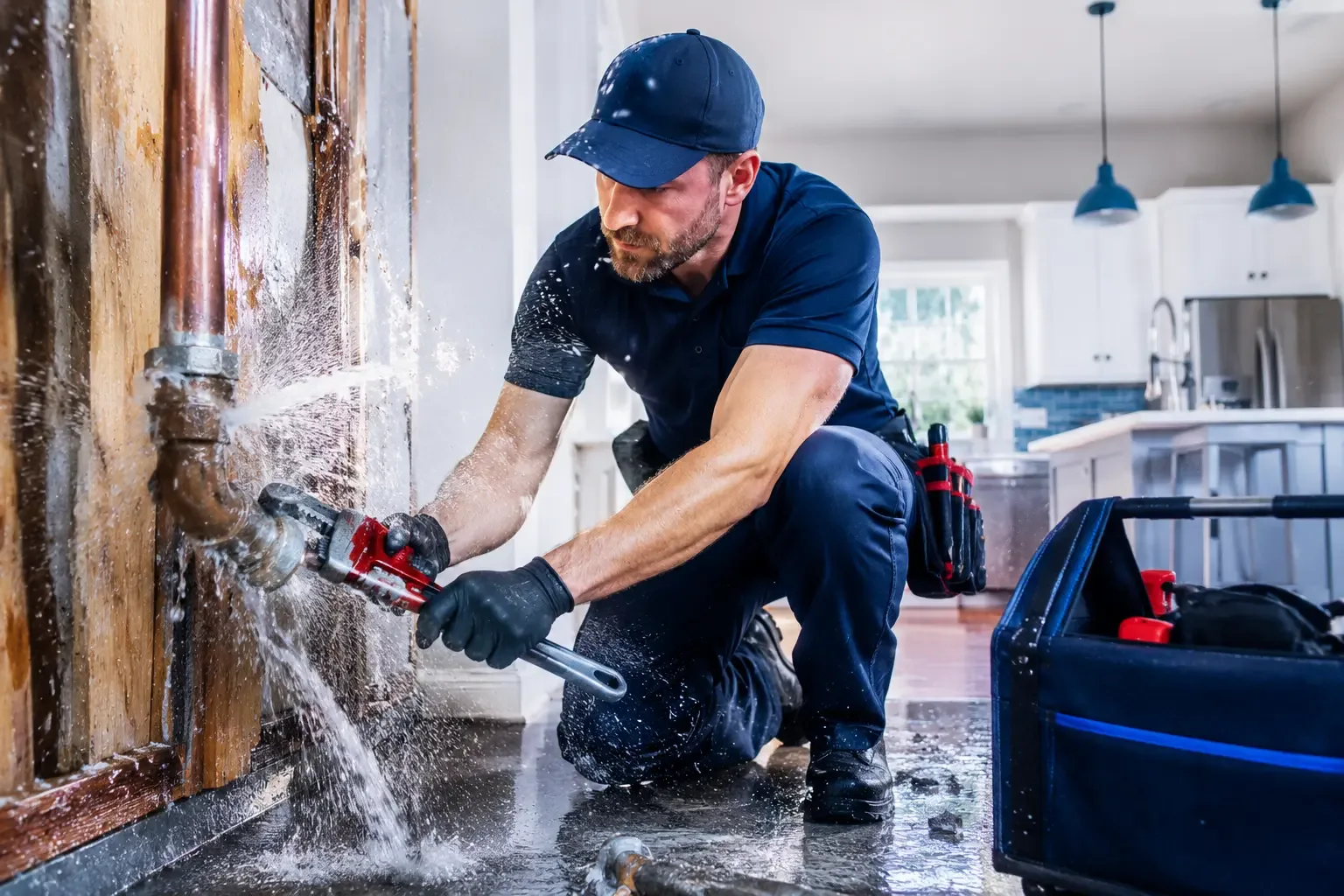Local emergency pipe repair professionals in Kansas, IL